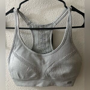 Gray Women's Sports Bra